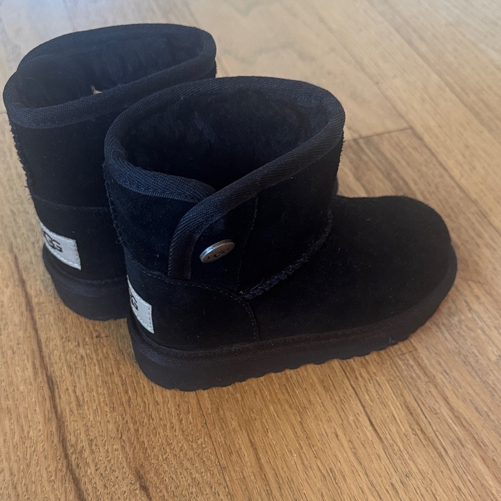UGG Kids Black Boots